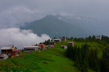 Pokut Platosu Rize Camlihemsin, Pokut Platosu Karadeniz ve Türkiye. Rize, Türkiye.