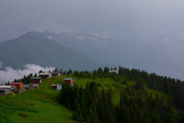 Pokut Platosu Rize Camlihemsin, Pokut Platosu Karadeniz ve Türkiye. Rize, Türkiye.