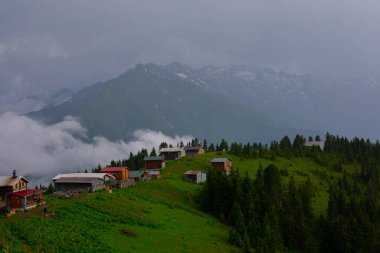 Pokut Platosu Rize Camlihemsin, Pokut Platosu Karadeniz ve Türkiye. Rize, Türkiye.