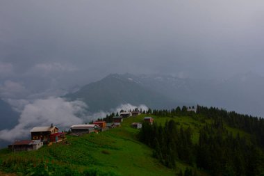Pokut Platosu Rize Camlihemsin, Pokut Platosu Karadeniz ve Türkiye. Rize, Türkiye.