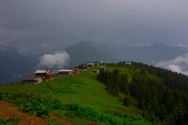 Pokut Platosu Rize Camlihemsin, Pokut Platosu Karadeniz ve Türkiye. Rize, Türkiye.