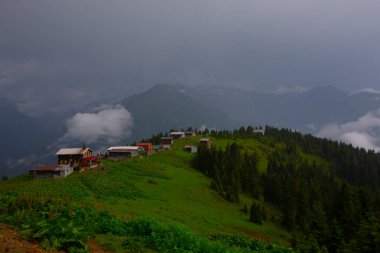 Pokut Platosu Rize Camlihemsin, Pokut Platosu Karadeniz ve Türkiye. Rize, Türkiye.
