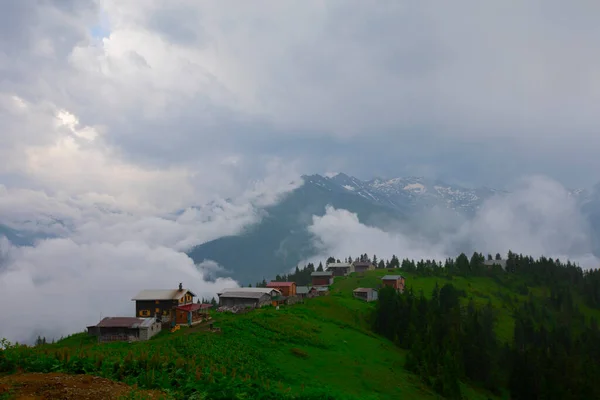 Οροπέδιο Pokut Rize Camlihemsin Οροπέδιο Pokut Στη Μαύρη Θάλασσα Και — Φωτογραφία Αρχείου