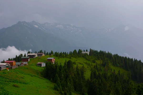 Pokut Plateau Rize Camlihemsin Pokut Plateau Zwarte Zee Turkije Rize — Stockfoto