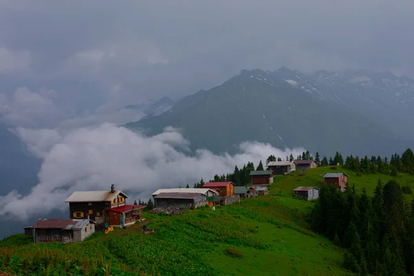 Покут Плато Rize Camlihemsin Покут Плато Черном Море Турции Ризе — стоковое фото