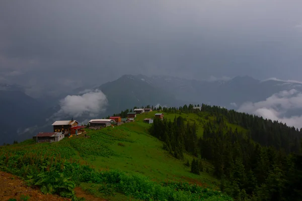 Οροπέδιο Pokut Rize Camlihemsin Οροπέδιο Pokut Στη Μαύρη Θάλασσα Και — Φωτογραφία Αρχείου