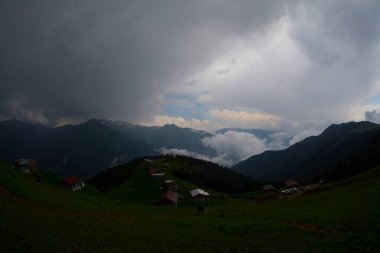 Pokut Platosu Rize Camlihemsin, Pokut Platosu Karadeniz ve Türkiye. Rize, Türkiye.