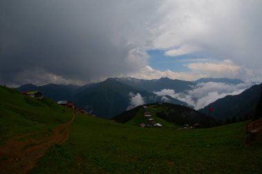 Pokut Platosu Rize Camlihemsin, Pokut Platosu Karadeniz ve Türkiye. Rize, Türkiye.