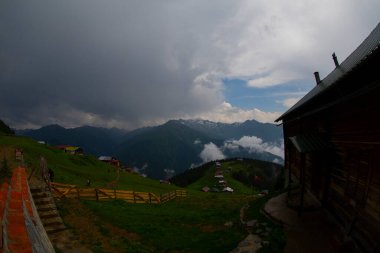 Pokut Platosu Rize Camlihemsin, Pokut Platosu Karadeniz ve Türkiye. Rize, Türkiye.