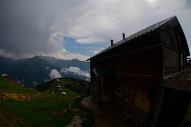 Pokut Platosu Rize Camlihemsin, Pokut Platosu Karadeniz ve Türkiye. Rize, Türkiye.
