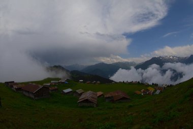 Kackar dağları ve sal yaylaları, chaletler