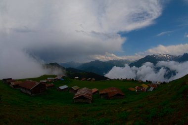 Kackar dağları ve sal yaylaları, chaletler