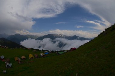 Kackar dağları ve sal yaylaları, chaletler