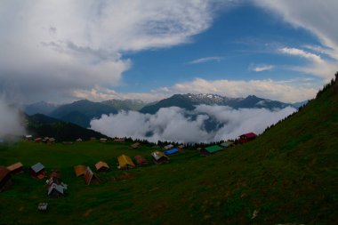 Kackar dağları ve sal yaylaları, chaletler