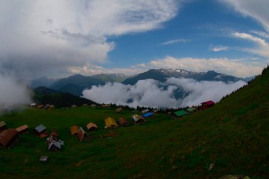 Kackar dağları ve sal yaylaları, chaletler