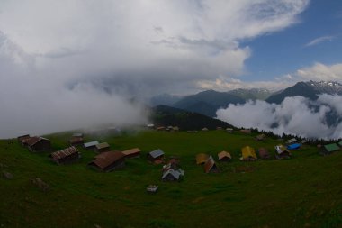 Kackar dağları ve sal yaylaları, chaletler