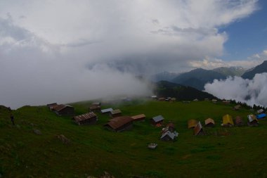 Kackar dağları ve sal yaylaları, chaletler