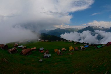 Kackar dağları ve sal yaylaları, chaletler
