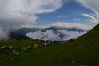 Kackar dağları ve sal yaylaları, chaletler