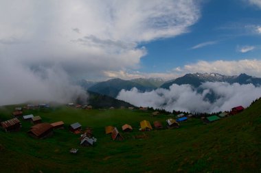 Kackar dağları ve sal yaylaları, chaletler