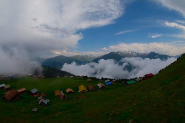 Kackar dağları ve sal yaylaları, chaletler