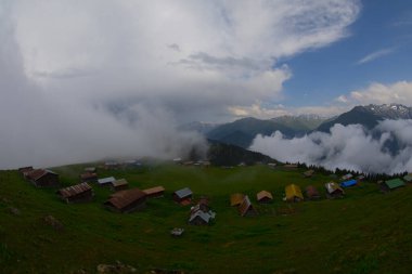 Kackar dağları ve sal yaylaları, chaletler