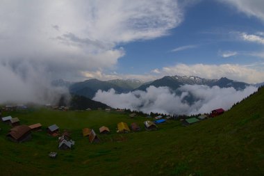Kackar dağları ve sal yaylaları, chaletler