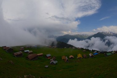 Kackar dağları ve sal yaylaları, chaletler