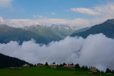Kackar dağları ve sal yaylaları, chaletler