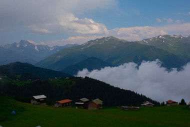 Kackar dağları ve sal yaylaları, chaletler