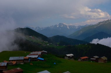 Kackar dağları ve sal yaylaları, chaletler