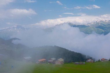 Kackar dağları ve sal yaylaları, chaletler