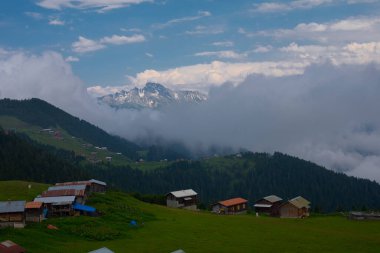 Kakar dağları ve chaletler, doğal yaşam..