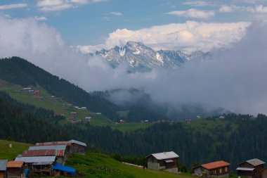 Kakar dağları ve chaletler, doğal yaşam..