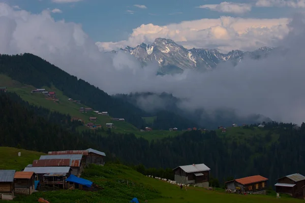 Kakar Dağları Chaletler Doğal Yaşam — Stok fotoğraf