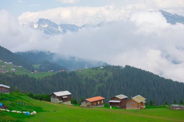 Kakar dağları ve chaletler, doğal yaşam..