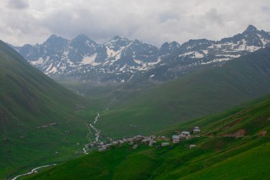 Burası Türkiye 'nin Karadeniz Bölgesi, dağlar Kackars.