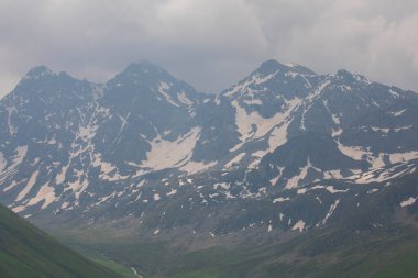 Burası Türkiye 'nin Karadeniz Bölgesi, dağlar Kackars.