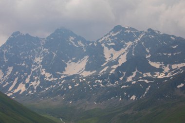 Burası Türkiye 'nin Karadeniz Bölgesi, dağlar Kackars.