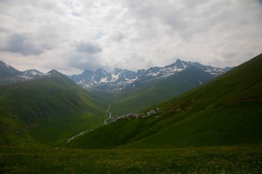 Burası Türkiye 'nin Karadeniz Bölgesi, dağlar Kackars.