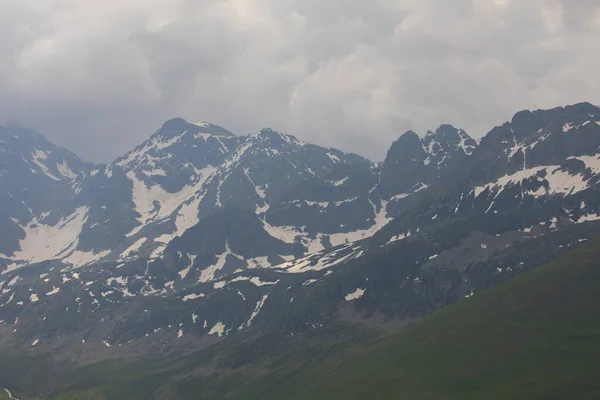 Burası Türkiye Nin Karadeniz Bölgesi Dağlar Kackars — Stok fotoğraf