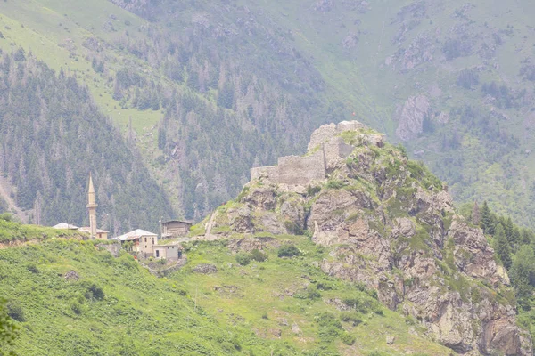 Burası Türkiye 'nin Karadeniz Bölgesi, dağlar Kackars.