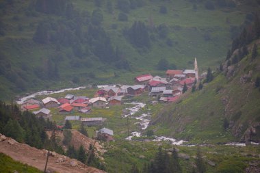 Doğada yaşam taş köprüler ve Kackar dağlarında
