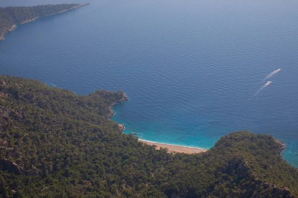 The Butterfly Valley (kelebekler vadisi) in the city of Oludeniz/Fethiye in western Turkey. You can only reach this valley by boat or rock climbing