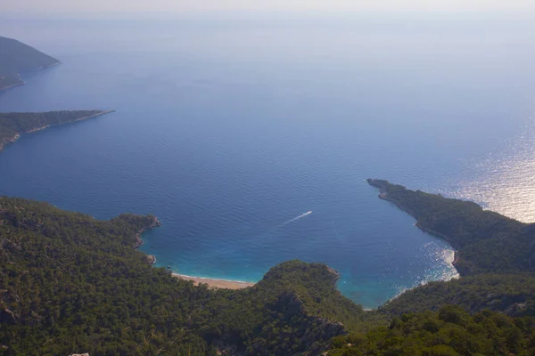 Das Schmetterlingstal Kelebekler Vadisi Der Westtürkischen Stadt Oludeniz Fethiye Dieses — Stockfoto