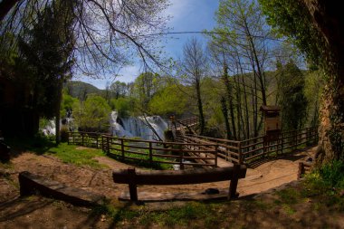 Martin Brod 'un Şelaleleri Una Ulusal Parkı, Bosna-Hersek' te