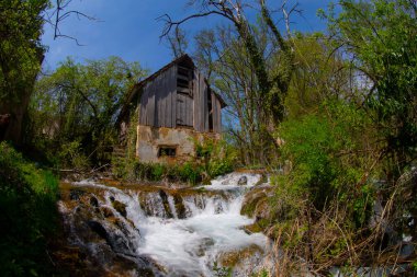 Martin Brod 'un Şelaleleri Una Ulusal Parkı, Bosna-Hersek' te