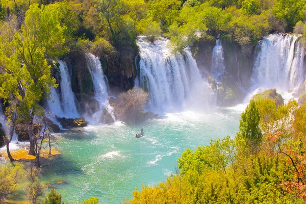 Kravice Waterfall Trebizat River Bosnia Herzegovina — Stock Photo, Image