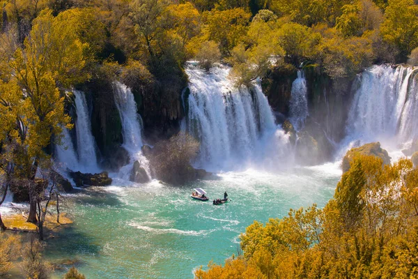 Kravice Waterfall Trebizat River Bosnia Herzegovina — Stock Photo, Image
