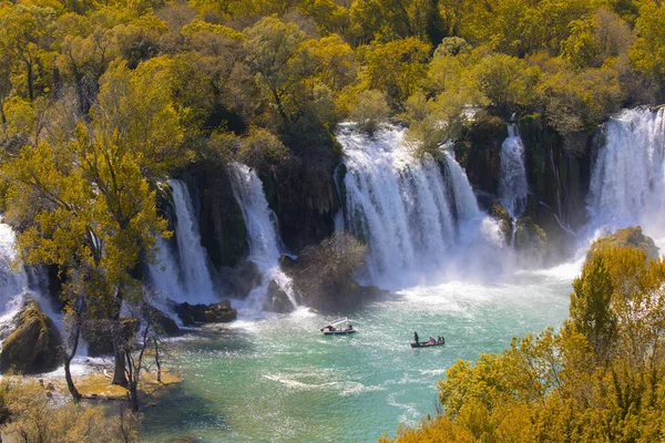 Kravice Vízesés Trebizat Folyón Bosznia Hercegovinában — Stock Fotó